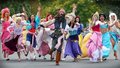 Disney women chasing Jack Sparrow - disney-princess photo