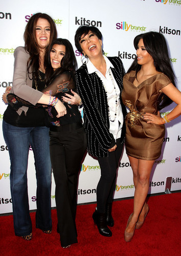  Kim, Kourtney and Khloe Launch Their "Kardashian Glam" Pack Of Silly Bandz