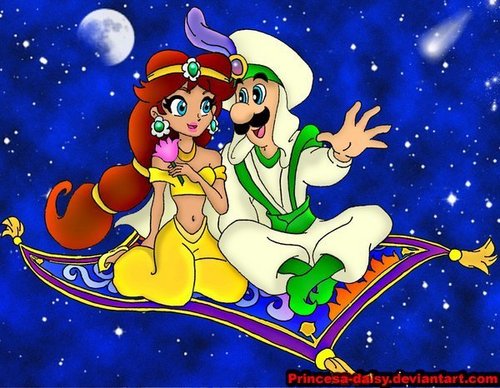 Luigi and Daisy-A whole new world