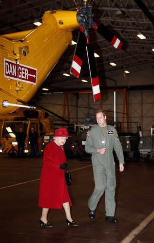 Prince William at RAF Valley  