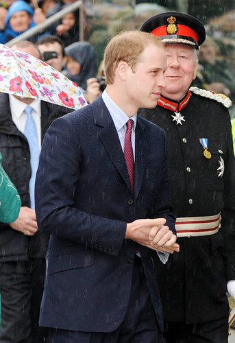 Prince William visit Whitton Park