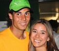 RAFA NADAL AND JESSICA STELLA - tennis photo