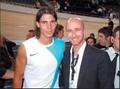Rafael Nadal and his uncle Rafael Nadal - tennis photo