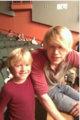 Sam & his brother Stevie - glee photo