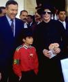 michael with omer,queen_gina - michael-jackson photo