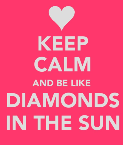  1D = Heartthrobs (Enternal प्यार 4 1D) Keep Calm & B Like Diamonds In The Sun! 100% Real ♥