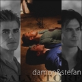 Damon&Stefan Salvatore - the-vampire-diaries fan art