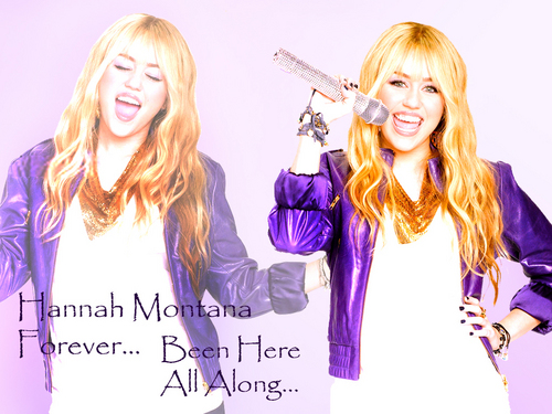  Hannah Montana 4'VER Fanartistic 壁纸 由 dj!!!