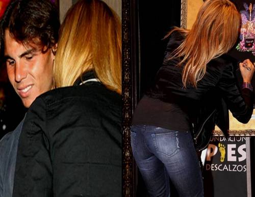 Nadal embraced by Shakira 2010