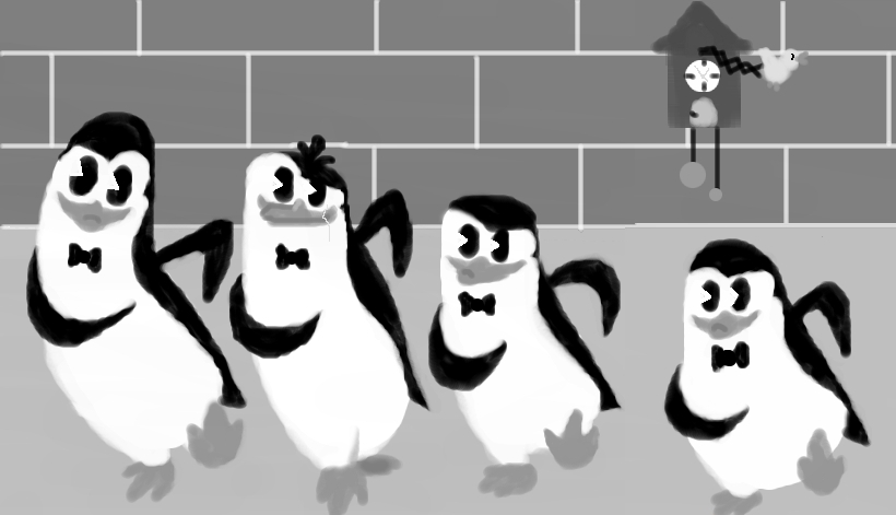 Old cartoon style - Penguins of Madagascar Fan Art (21066904) - Fanpop