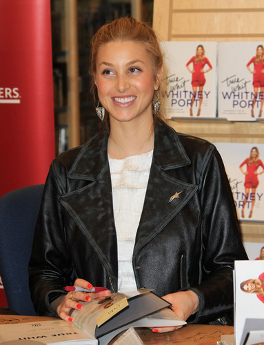  Whitney Port Signs Books