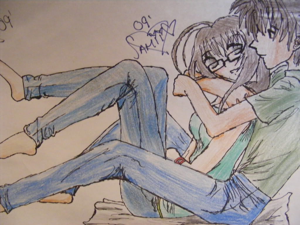 anime couple drawing - Anime Artists Photo (21044420) - Fanpop