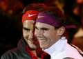 roger rafa face in face - tennis photo