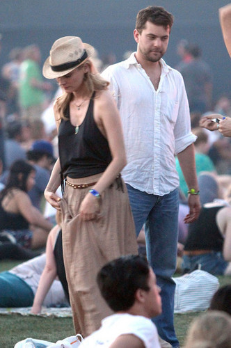  At 2011 Coachella Muzik Festival with Diane