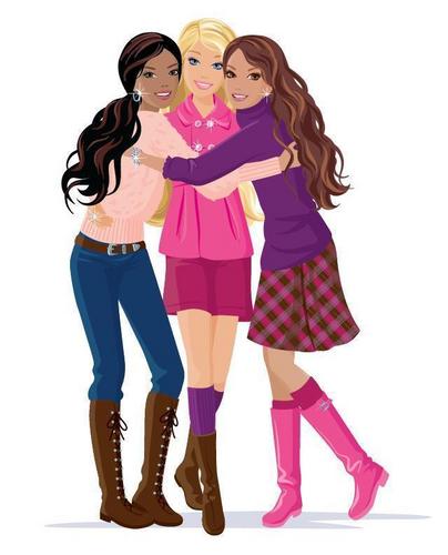  Barbie , Christe and Teresa