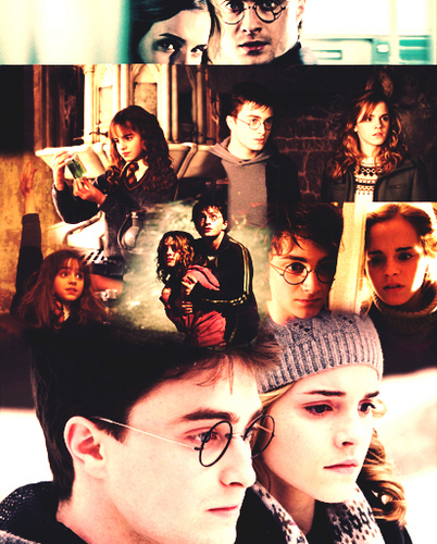 Harry and Hermione♥