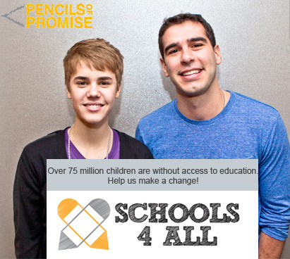 Help support Pencils of Promise throughour Schools 4 All campaign!