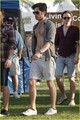 Penn Badgley: Shirtless at Coachella! - hottest-actors photo