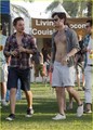Penn Badgley: Shirtless at Coachella! - hottest-actors photo
