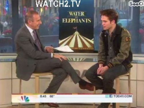  Rob on The today 显示