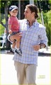 Tom Brady & Benjamin Pick Up Pizza - hottest-actors photo