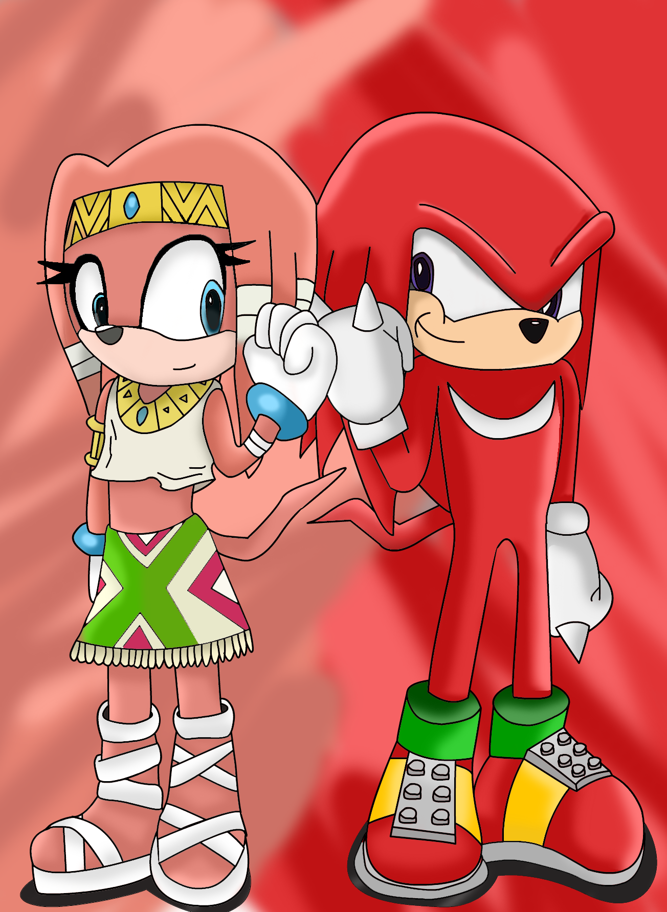 Knuckles Sonic and Shadow Girlfriends Images on Fanpop.