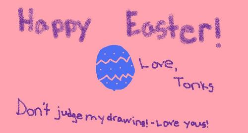  Easter Card from Tonks!