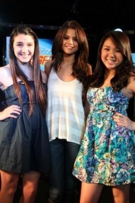  Selly singing her latest hit single "Who Says" on KIIS FM