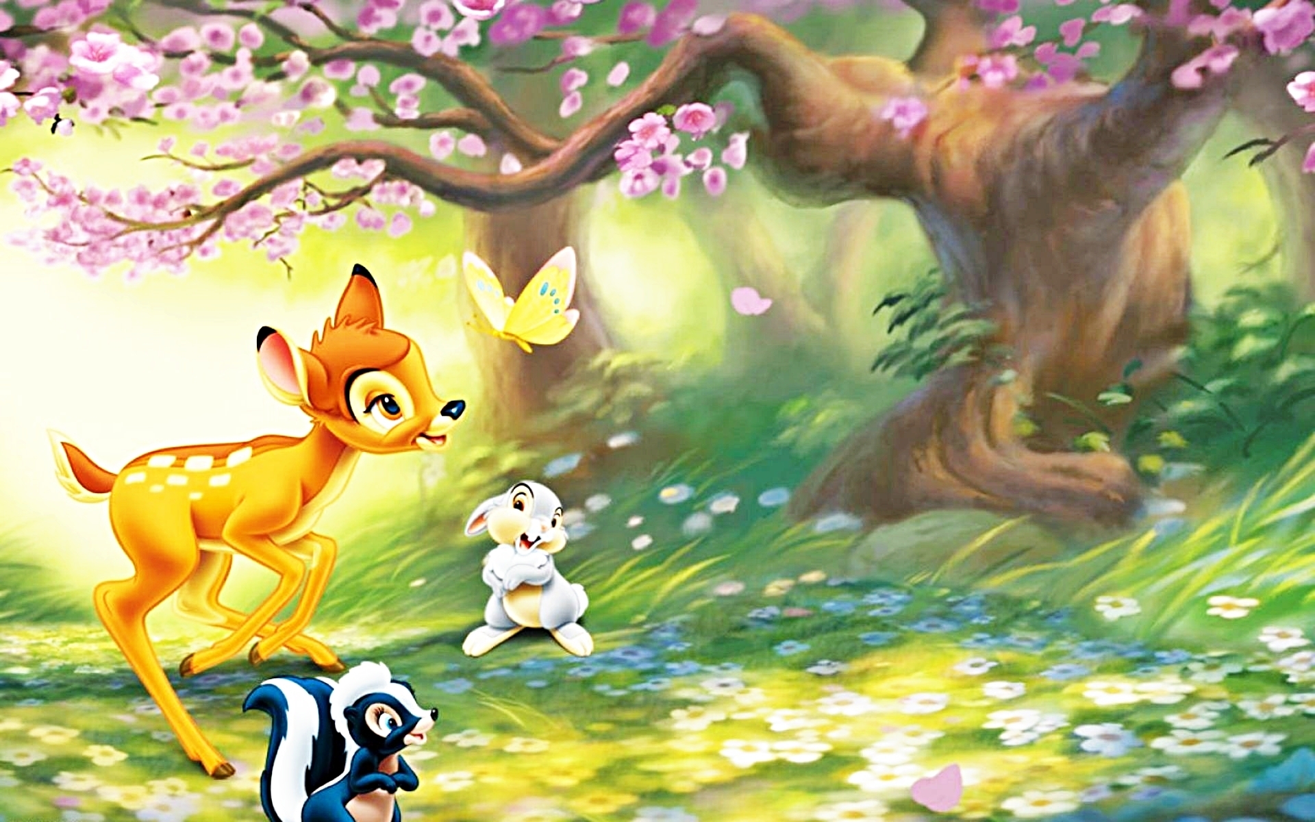 Zaklampen Tolk aanpassen Walt Disney Hintergründe - Bambi - Walt Disney-Figuren Hintergrund  (21298906) - Fanpop