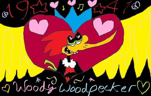 Woody Woodpecker Dreamy Love