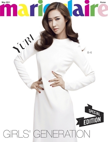 Yuri - On the cover of Maire Claire Korea