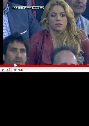  Shakira football hair
