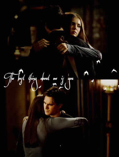  Damon & Elena♥.