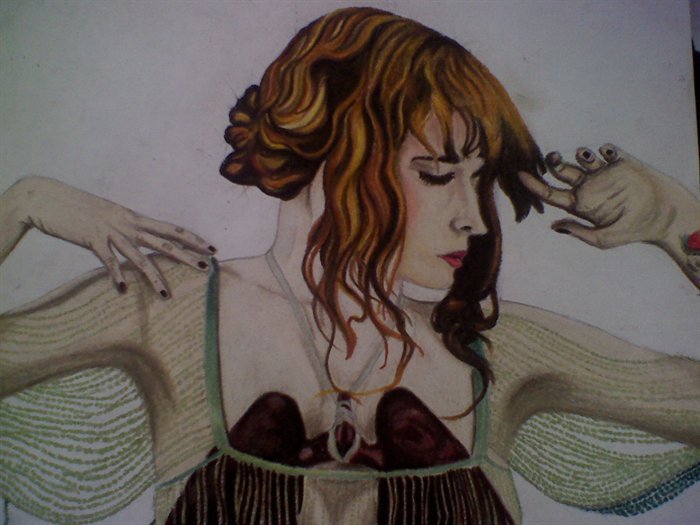 Drawing Florence The Machine Fan Art 21320389 Fanpop