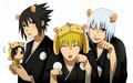Sasuke&Naruto&Suigetsu - naruto-shippuuden photo