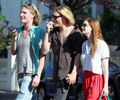 2011 - Out and About in West London (Apr 25) - bonnie-wright photo
