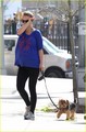 Natalie Portman Walks with Whiz - natalie-portman photo