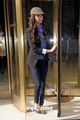 Nina leaves CW's studios 27th April - the-vampire-diaries photo