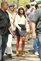 On set of Glee, in Central Park | April 27, 2011. - lea-michele photo