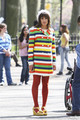 On set of Glee, in Central Park | April 27, 2011. - lea-michele photo