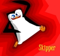 Skipper's pose - penguins-of-madagascar fan art