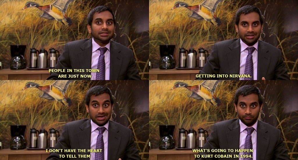 Fan Art of Tom Haverford for fans of Parks and Recreation. 