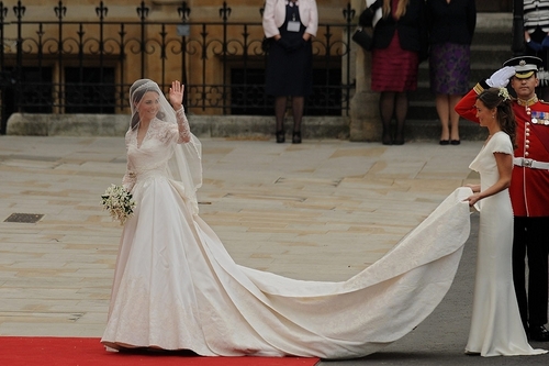  Kate Middleton now the Duchess of Cambridge - Wedding Dress