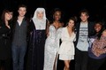 Cast of "Glee" Visits "Sister Act" On Broadway  - glee photo