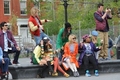 Glee cast in NYC - glee photo