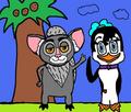 Me and Maurice! - penguins-of-madagascar fan art