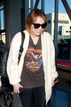 Miley - At LAX Airport (27th April 2011) - miley-cyrus photo