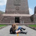 Miley - Visiting the Equator in Ecuador (29th April 2011) - miley-cyrus photo