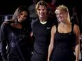 Nadal and sexy girls! - tennis photo