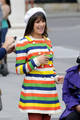 On the set of Glee, in Washington Square Park | April 29, 2011. - lea-michele photo